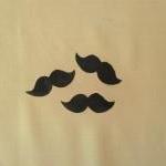 3 Mustache - Pillow Tray - Lap Desk - Custom Order