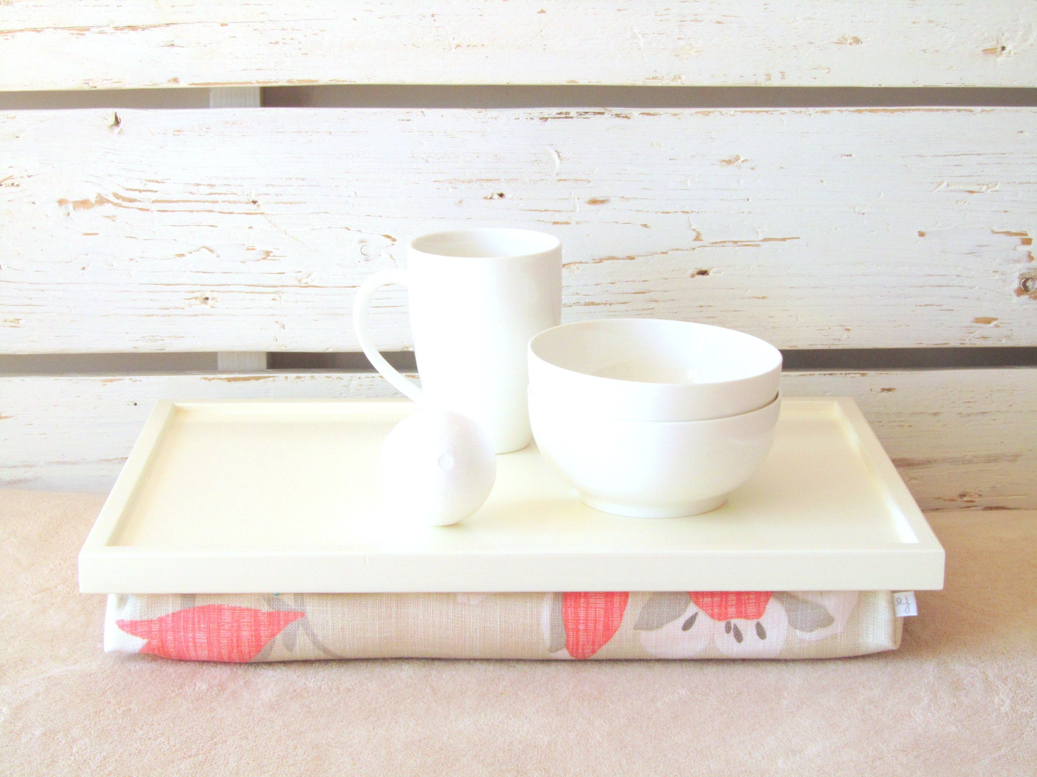Laptop Lap Desk Or Breakfast Serving Pillow Tray Table Xl Size